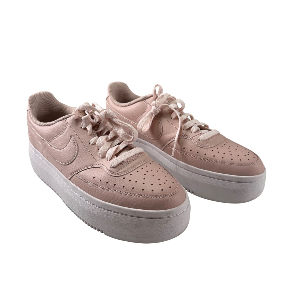 Nike Court Vision Alta Platform Sneakers Pink Women's Size 10.5